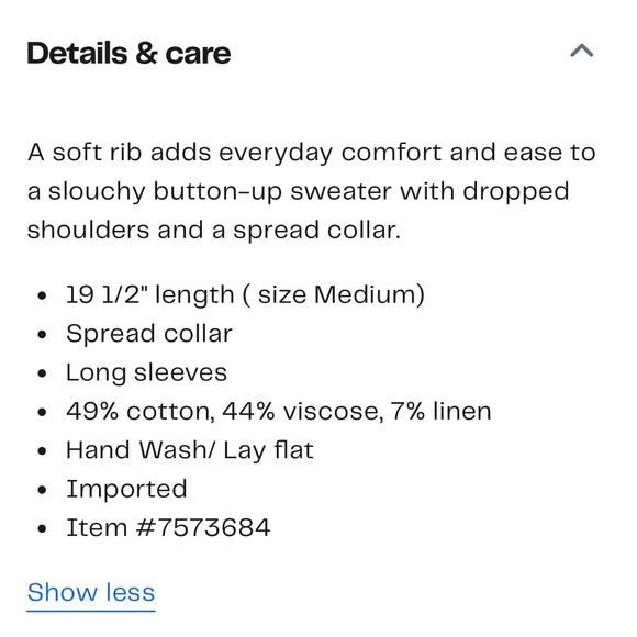 Free People Ella Button-Up Sweater NWT - Picture 5 of 5